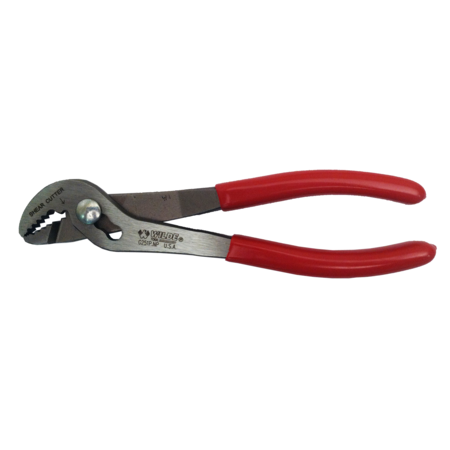 WILDE 6-3/4" ANGLE NOSE SLIP JOINT PLIERS-POLISHED-BULK G251P.NP/BB